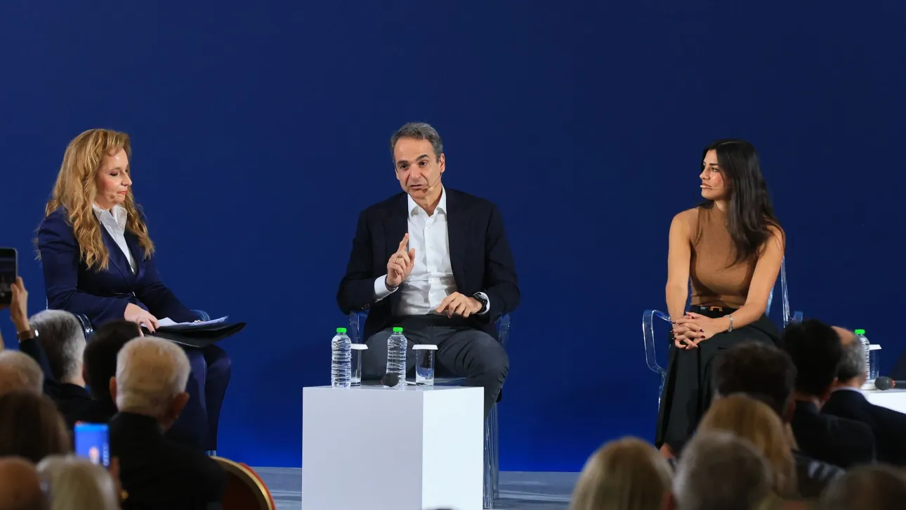 Μητσοτάκης από Λάρισα: Δυνατή οικονομία, δυνατή Ελλάδα, δυνατή ΝΔ: Το τρίπτυχο για τις εκλογές