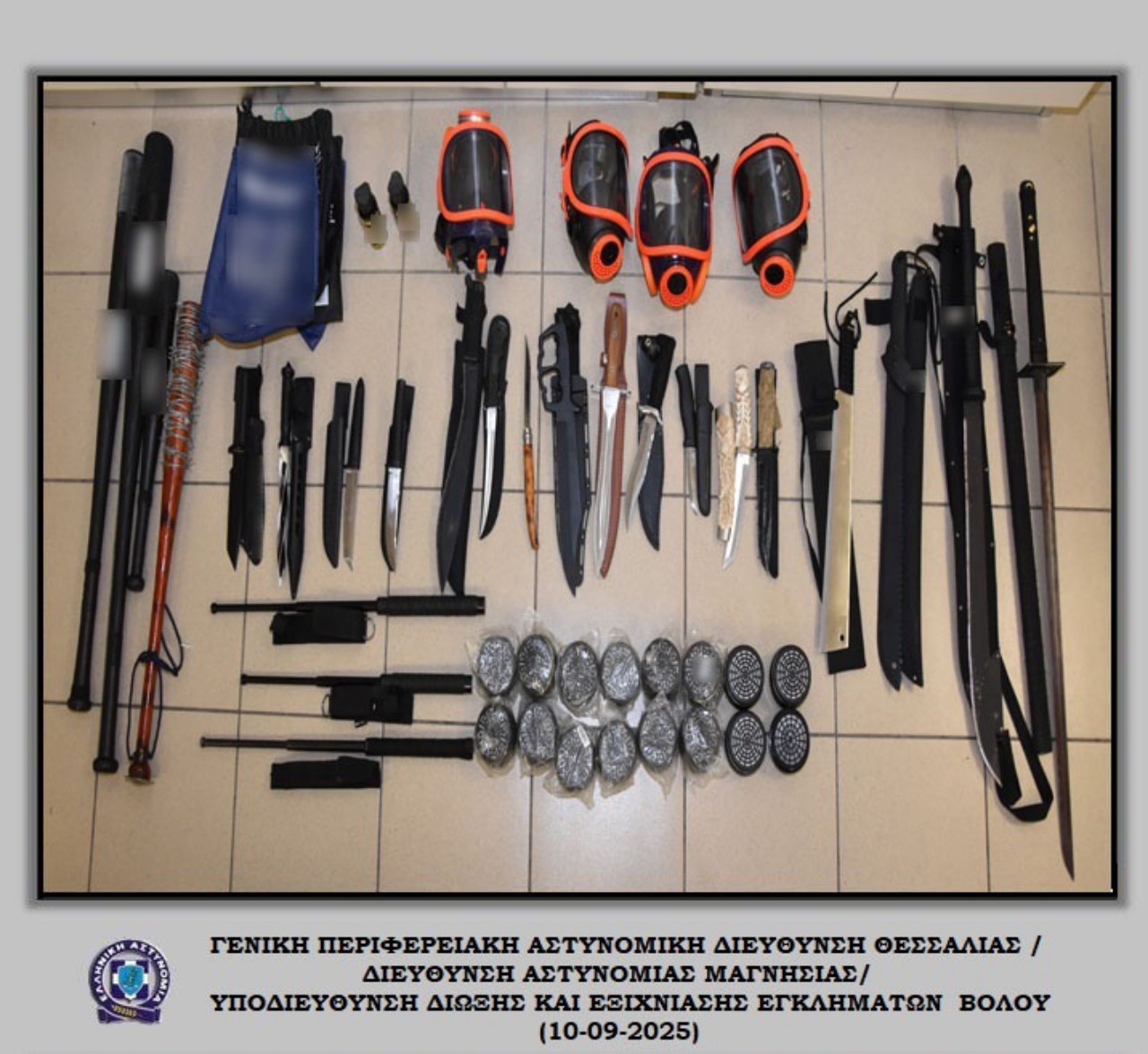 Βόλος: Είχε μετατρέψει το σπίτι του σε οπλοστάσιο