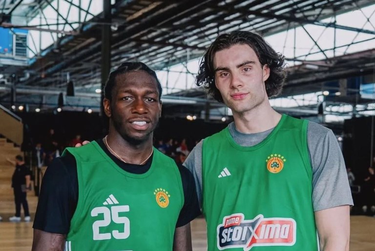 Ο Τζος Γκίντι φόρεσε πράσινα και προπονήθηκε με τον Παναθηναϊκό (pic)