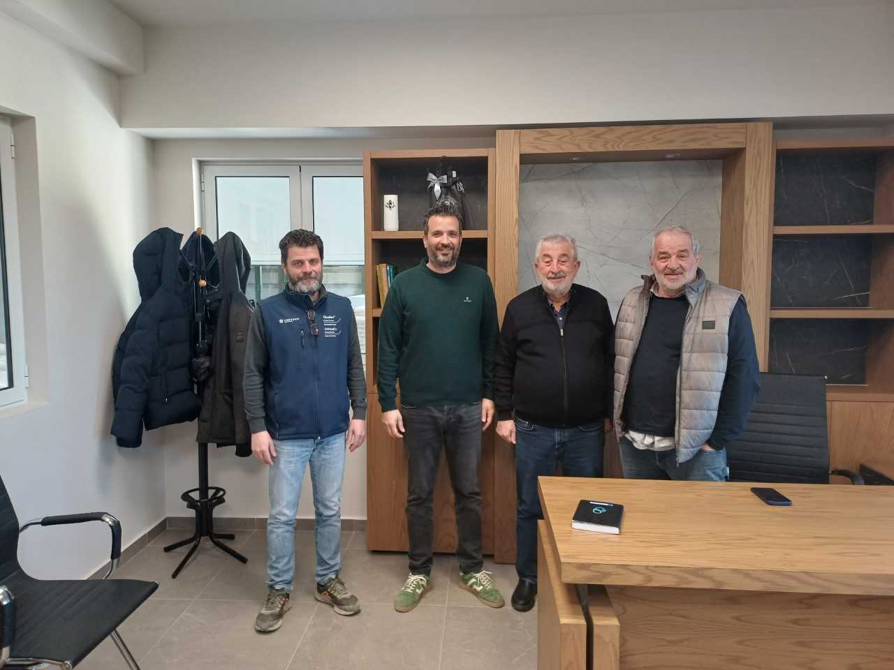 Συνάντηση του Κ. Μπαρμπούτη με τον Συνεταιρισμό Αγελαδοτρόφων  Προβατοτρόφων