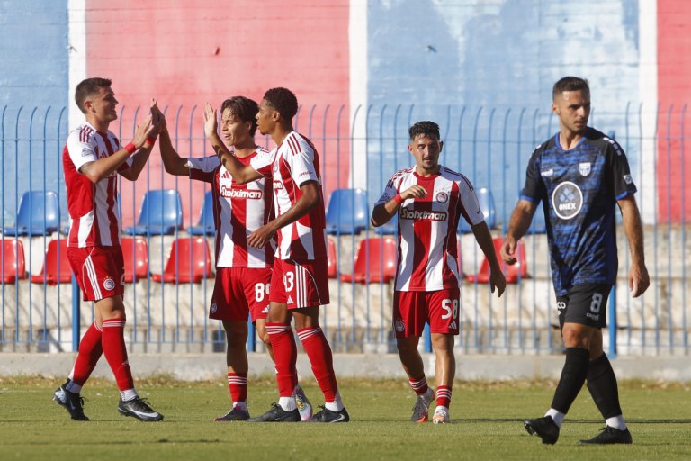 Ελλάς Σύρου  Ολυμπιακός Β 0-1: Πρώτο τρίποντο για τους Πειραιώτες