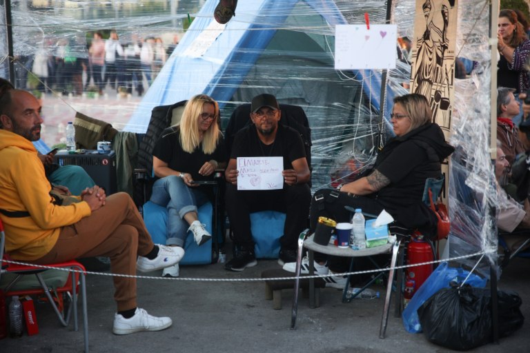 Επιμένει ο Πάνος Ρούτσι  Βρίσκεται στην 22η ημέρα απεργίας πείνας