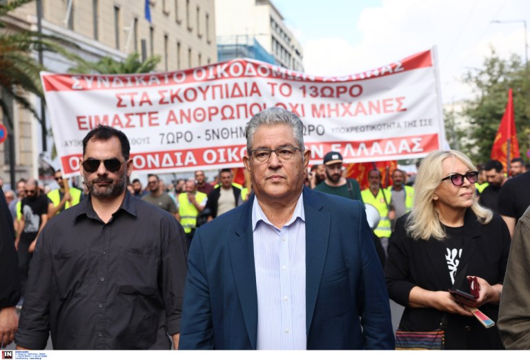 Κουτσούμπας: Η σημερινή μάχη για τον εργάσιμο χρόνο είναι μόνο η αρχή  Το σημείωμα στήριξης στον Π. Ρούτσι