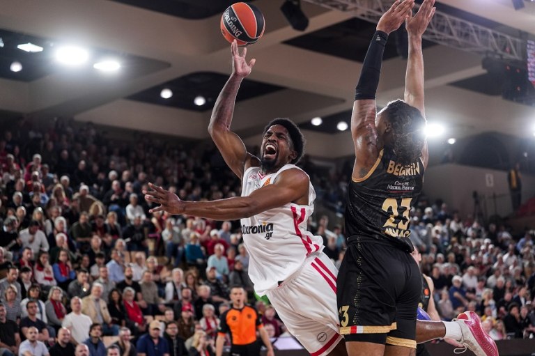 Μονακό  Ολυμπιακός 81-80: Ερυθρόλευκη αυτοκτονία στο Πριγκιπάτο