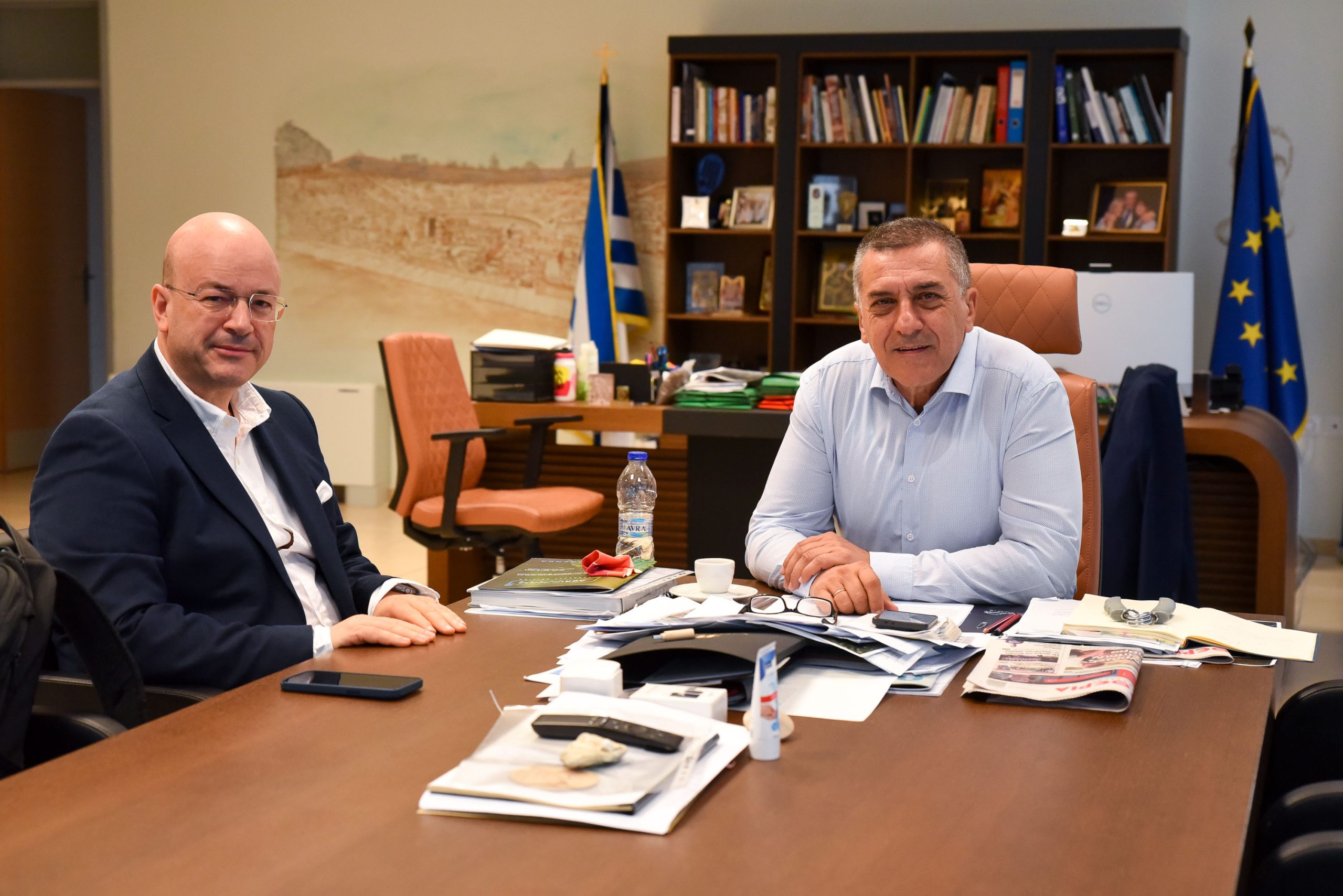 H δημιουργία χώρου χημειοθεραπειών μιας μέρας στο επίκεντρο της συνάντησης Κουρέτα  Ζιμπή