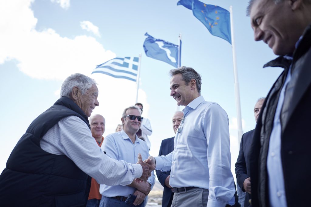 Μητσοτάκης: Με το πρόγραμμα Αμοργόραμα προστατεύεται η θάλασσα και υποστηρίζεται η αλιεία