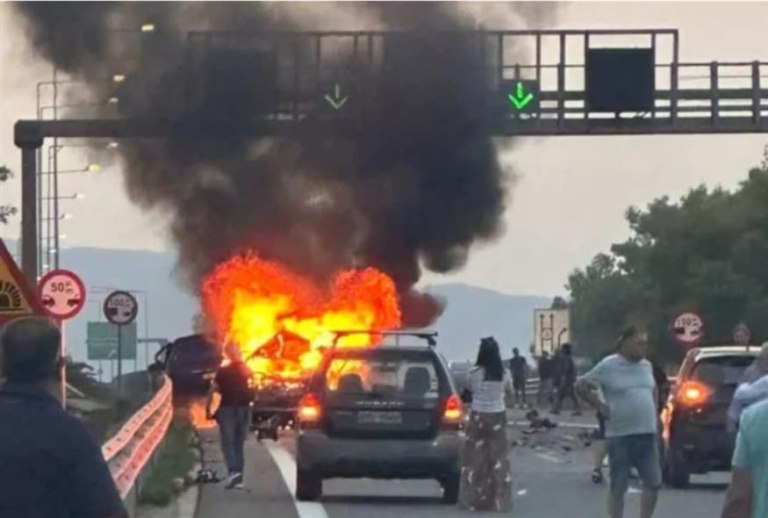 Είδαμε ένα ΙΧ μπροστά μας και ξαφνικά σβήνουν όλα  Τι λέει ο τραυματίας του τροχαίου στην Ολυμπία Οδό