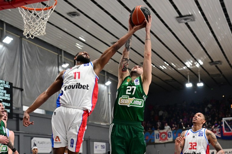 Πανιώνιος  Παναθηναϊκός 68-84: Πέρασαν από τη Γλυφάδα οι πράσινοι με κορυφαίο τον Σορτς