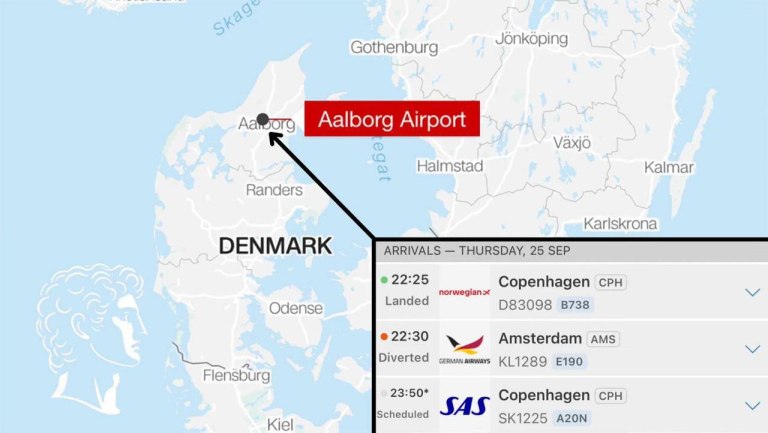 Δανία: Για υβριδική επίθεση στη Δανία μιλά η πρωθυπουργός  Απανωτά επεισόδια με drones