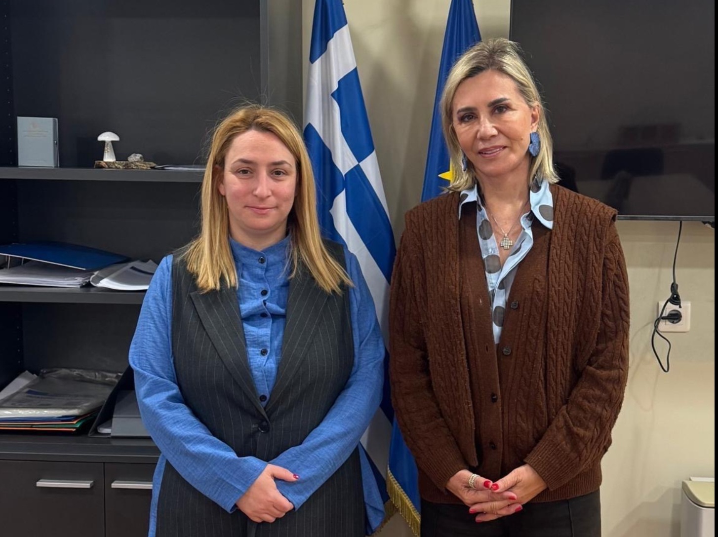 Ζ. Μακρή: Συνάντηση με γ.γ.