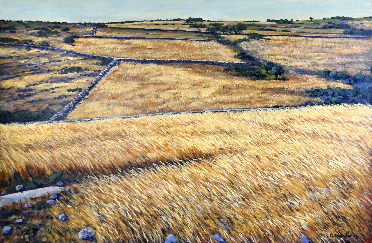 Μηνάς Καμπιτάκης  Έκθεση ζωγραφικής: Γυρεύω τους παλιούς μου τόπους