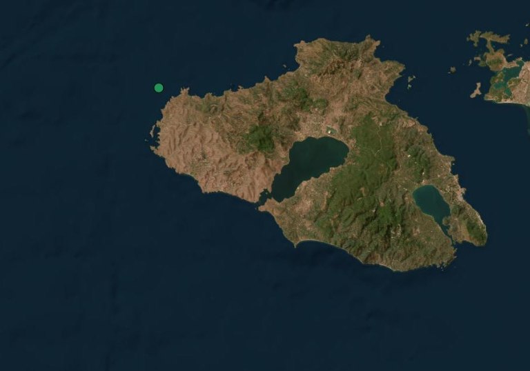 Σεισμός στη Λέσβο  Κοντά στο Σιγρί το επίκεντρο