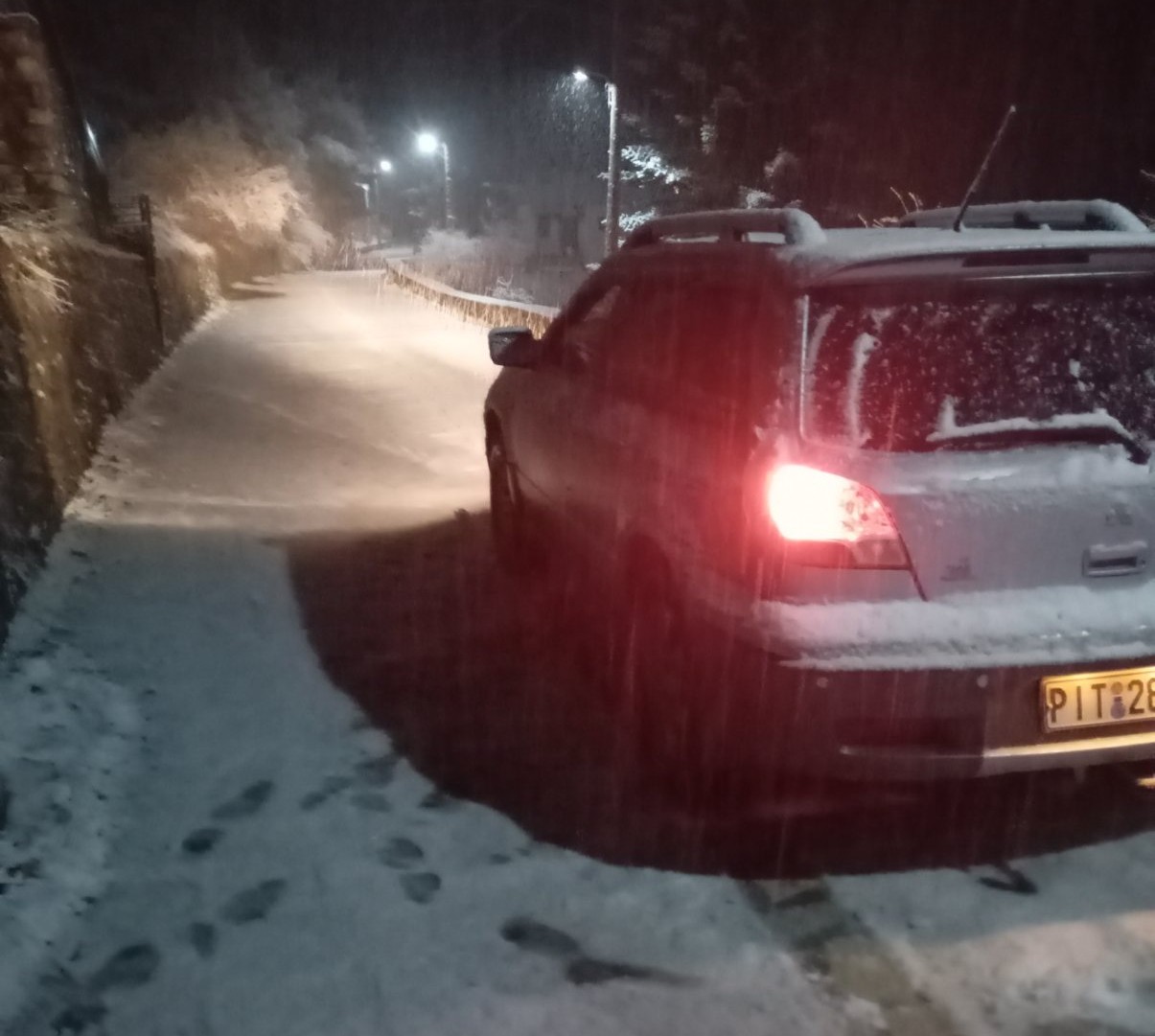 Ανοιξιάτικο χιόνι στα