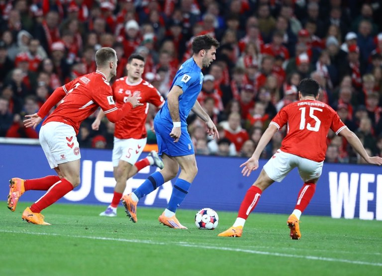 Δανία  Ελλάδα: Ο Ιωαννίδης αγγίζει το γκολ, αλλά κάνει κακό κοντρόλ (vid)