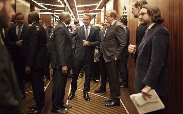 ΗΠΑ: Συνάντηση Κ. Μητσοτάκη με τον αντιπρόεδρο της Exxon Mobil και τον πρόεδρο της Lockheed Martin