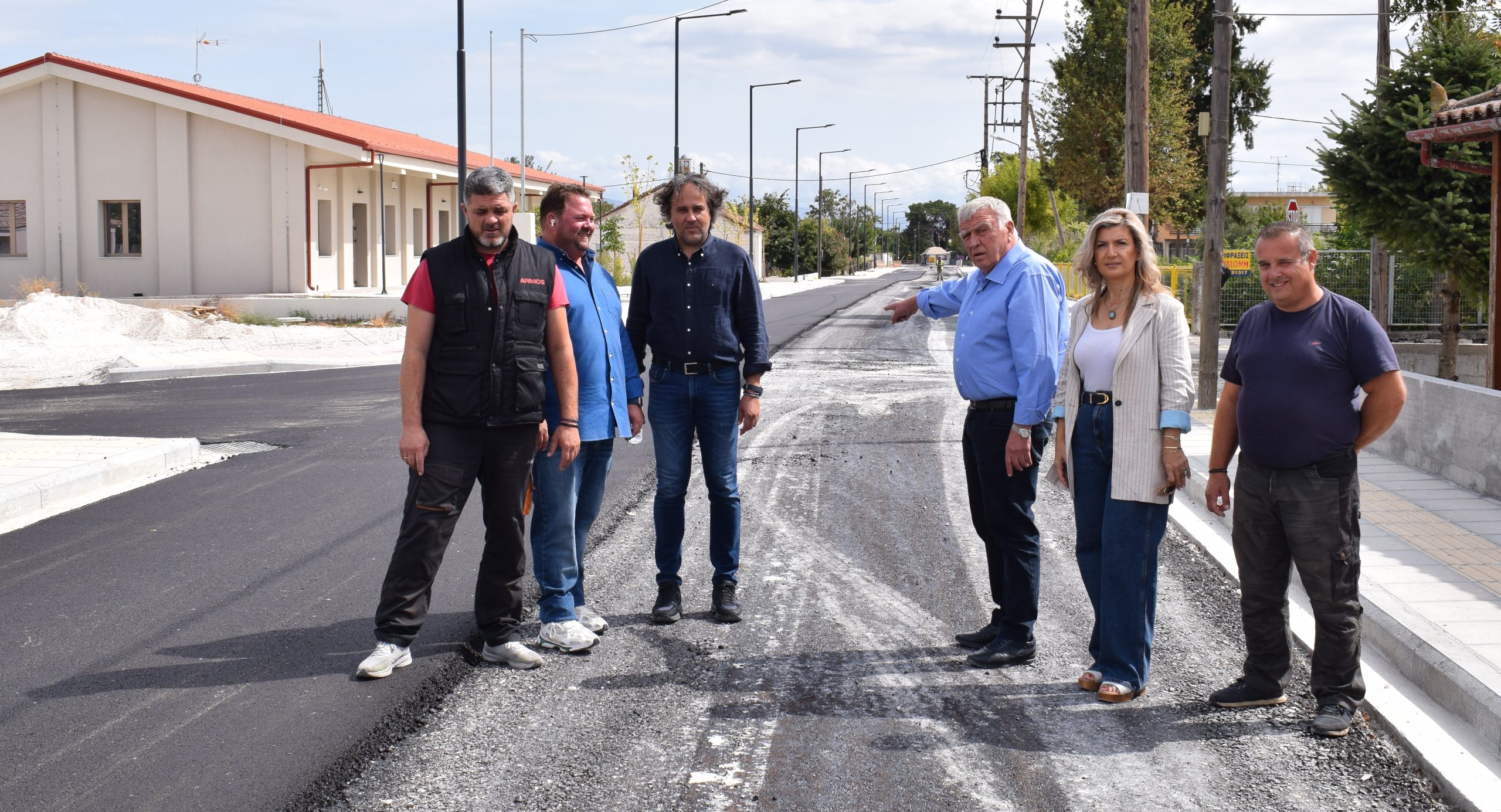 Δήμος Κιλελέρ: Aυτοψία του δημάρχου στα έργα ανακατασκευής του οδικού δικτύου στον Πλατύκαμπο