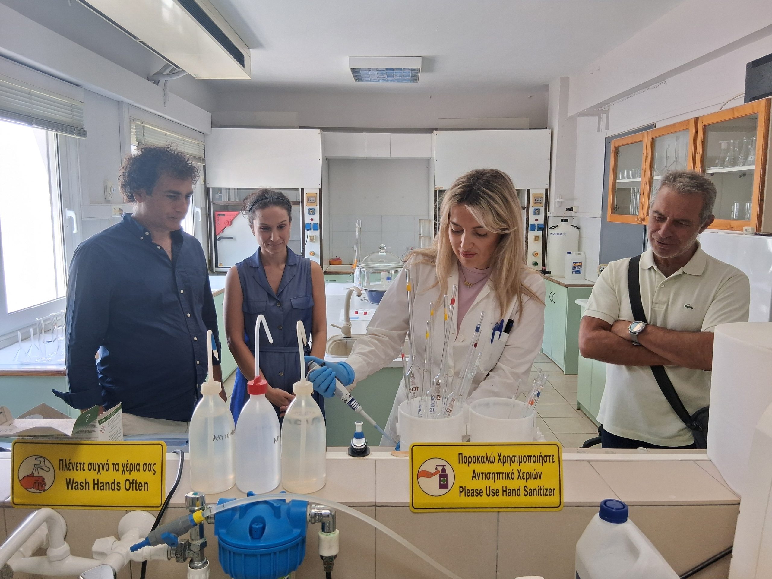 Αναβάθμιση διαπίστευσης για το Χημικό Εργαστήριο του Βιολογικού της ΔΕΥΑΜΒ