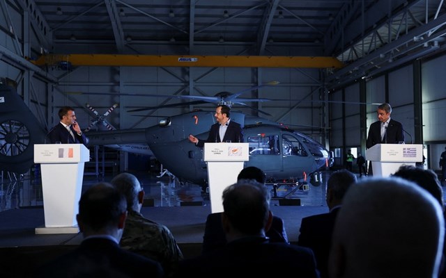 Μακρόν: Όποιος επιτίθεται στην Κύπρο, επιτίθεται στην Ευρώπη - Κ. Μητσοτάκης: Αποδείξαμε τι σημαίνουν στην πραξη οι αμυντικές μας συμφωνίες