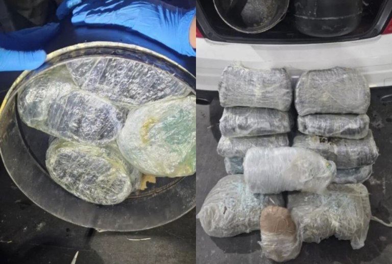 Θεσσαλονίκη: Συνελήφθη 41χρονος με 23 κιλά κάνναβης από την Αλβανία  Τα είχε κρύψει στο ρεζερβουάρ