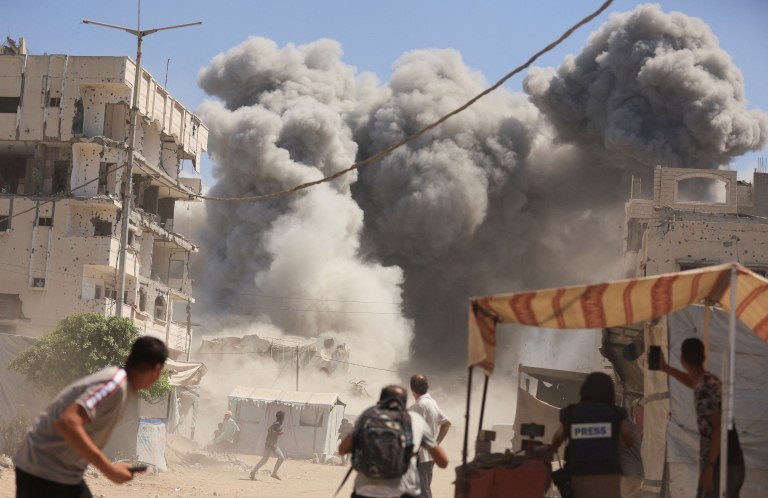 Πόλη της Γάζας: Ο στρατός εξετάζει χερσαία εισβολή με τα 3/4 των κατοίκων να παραμένουν στην περιοχή