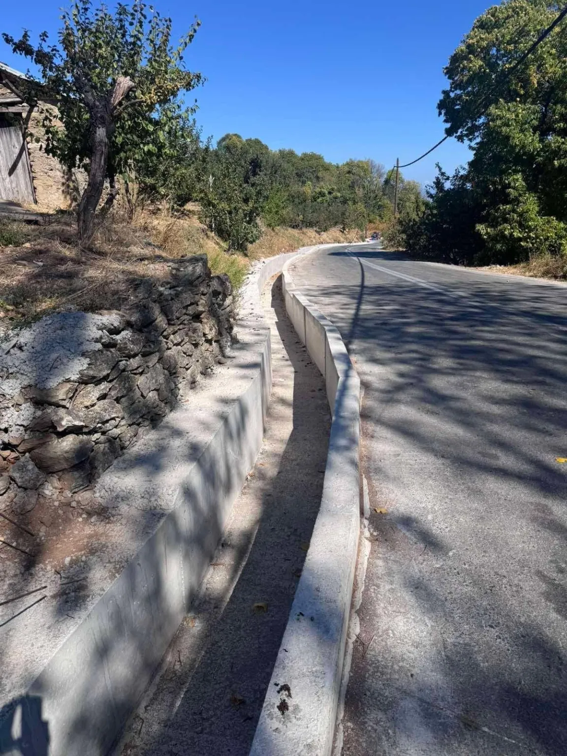 Αυτοψία σε έργα αντιστήριξης και αποκατάστασης στο οδικό δίκτυο του Πηλίου