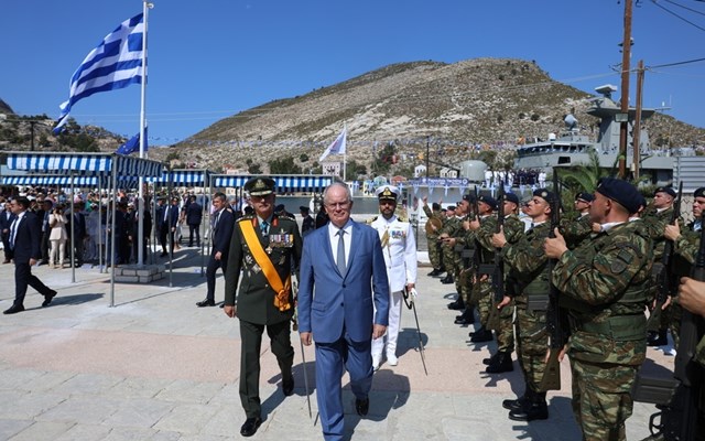 Στις εορταστικές εκδηλώσεις για την 82η επέτειο απελευθέρωσης του Καστελλόριζου ο ΠτΔ Κ. Τασούλας