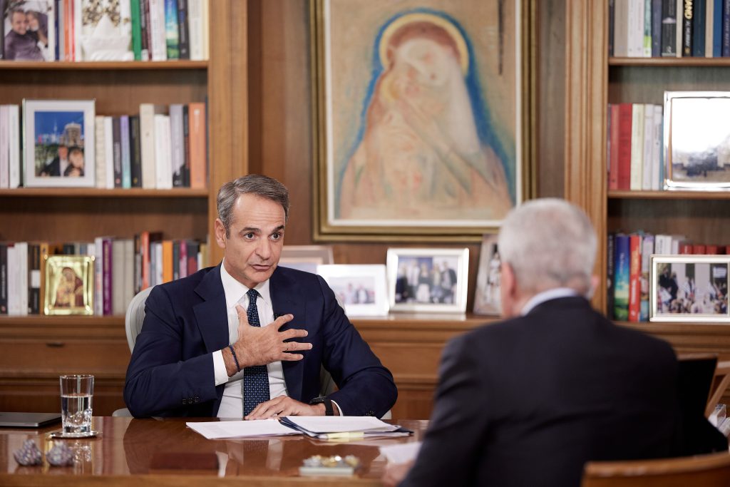 Μητσοτάκης:  Μηνύματα εντός κι εκτός  Το ανοικτό κόμμα της ΝΔ και η ανθρωπιστική καταστροφή στη Γάζα