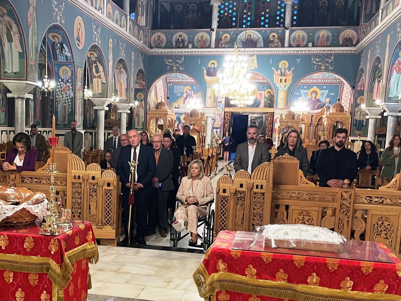 Τιμήθηκε ο προστάτης των Νομικών στον Βόλο