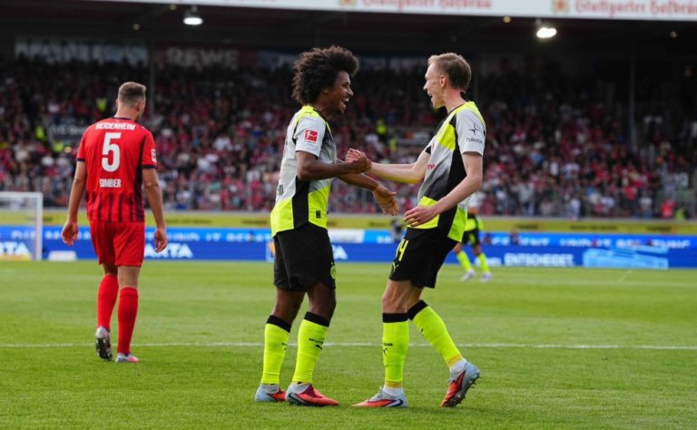 Εύκολο διπλό για την Ντόρτμουντ (0-2), τρελό ματς ανάμεσα σε Βόλφσμπουργκ και Κολωνία (3-3)