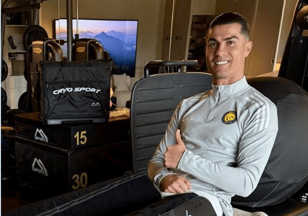 Ένα μηχάνημα αξίας 5.500 ευρώ είναι το μυστικό του Ρονάλντο: Πώς αναρρώνει από τον τραυματισμό του (pics)