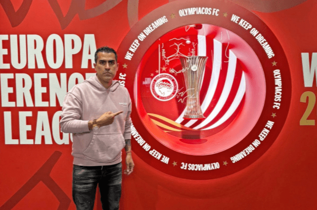 Ο Καστίγιο επισκέφτηκε το Μουσείο του Ολυμπιακού (vid)