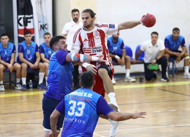 Ιωνικός Νέας Φιλαδέλφειας- Ολυμπιακός 28-29: Έκανε το 4Χ4 με γκολ του Σάββα στο τελευταίο λεπτό