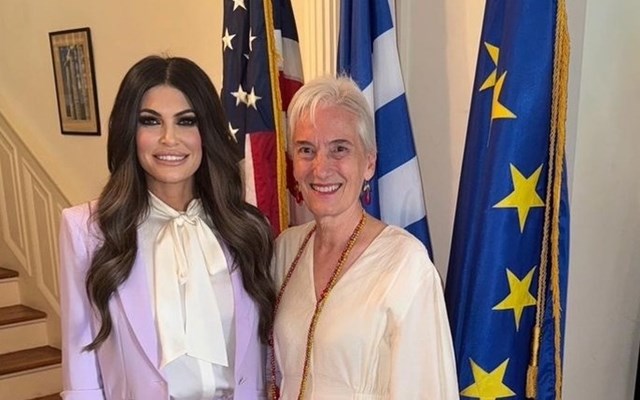 Συνάντηση Γκιλφόιλ με την Ελληνίδα πρέσβη στην Ουάσινγκτον: "Ας πάμε τις ελληνοαμερικανικές σχέσεις στο επόμενο επίπεδο"