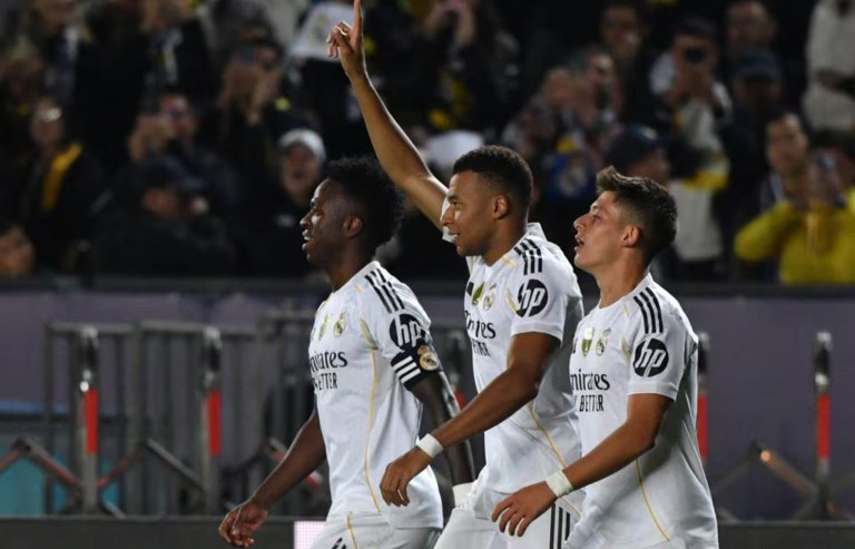 Ξέσπασε στην Καϊράτ η Ρεάλ με χατ-τρικ Εμπαπέ (0-5)