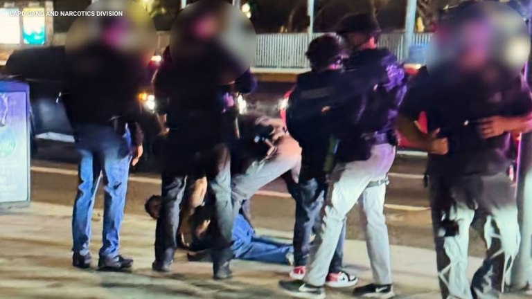 Η στιγμή της σύλληψης του