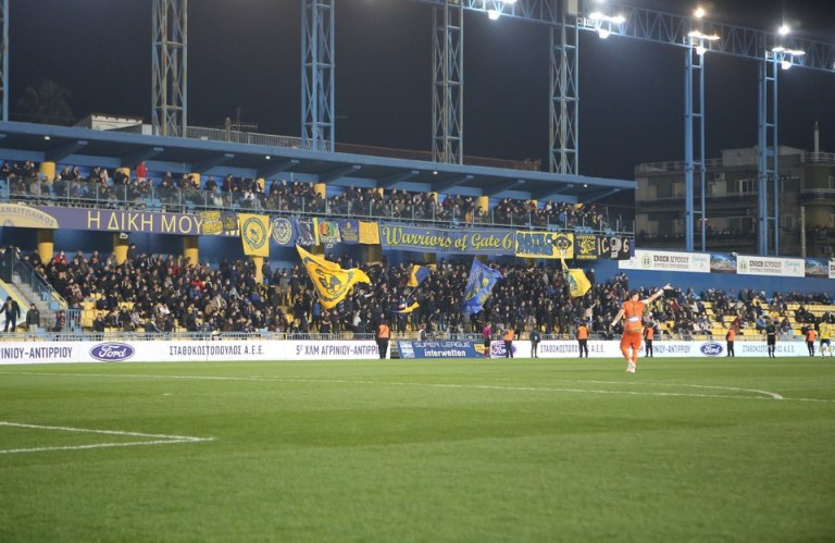 Παναιτωλικός  Παναθηναϊκός: Στοπ από την Αστυνομία στους οπαδούς των πρασίνων