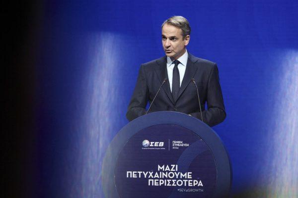 Βιομηχανία: Υποσχέσεις Μητσοτάκη στη ΓΣ του ΣΕΒ για το ενεργειακό κόστος