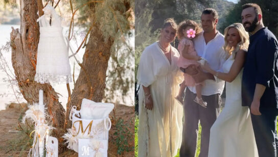 Ιωάννα Μαλέσκου: Μας έδειξε τα βαφτιστικά ρούχα της κόρης της, Μαρίλιας