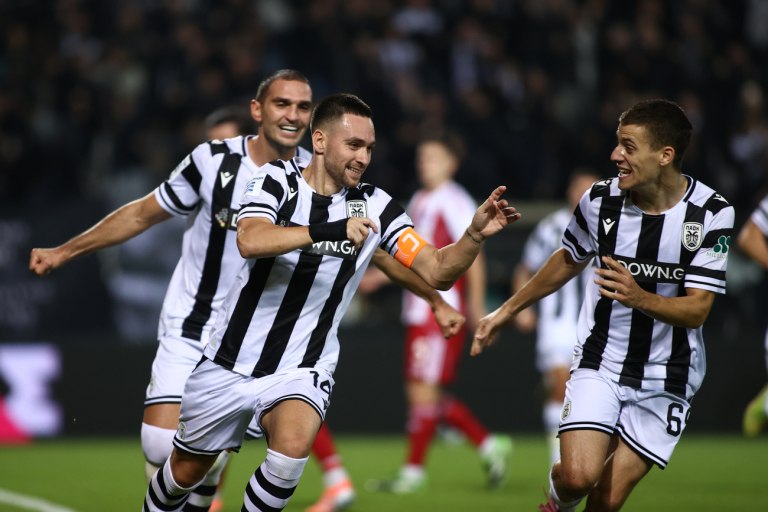 ΠΑΟΚ  Ολυμπιακός 2-1: Νίκη με ανατροπή για τον δικέφαλο