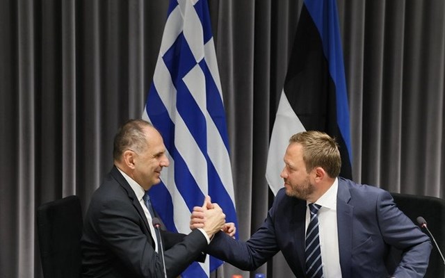 Γ. Γεραπετρίτης στο Ταλίν: "Συμμεριζόμαστε την κοινή ευρωπαϊκή αντίληψη για στρατηγική αυτονομία"