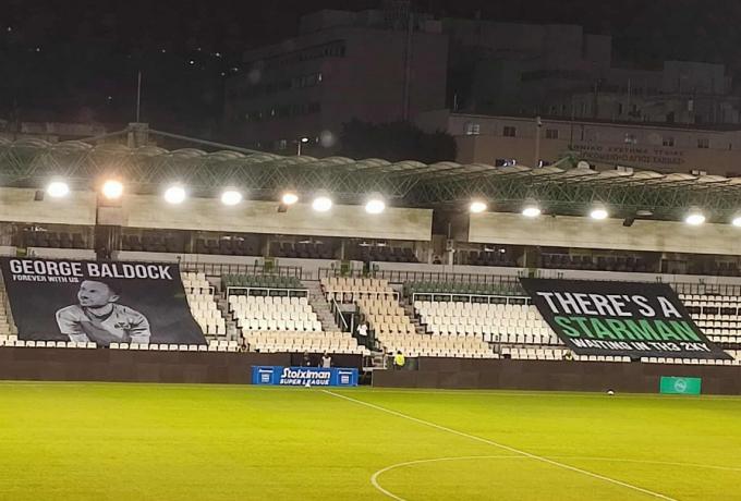 Ο Παναθηναϊκός τιμά τη μνήμη του Τζορτζ Μπάλντοκ στο ματς με τον Ατρόμητο (pics)