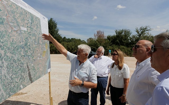 Παρουσιάστηκε το εμβληματικό έργο άρδευσης της πεδιάδας Ξάνθης από τον  ποταμό Νέστο