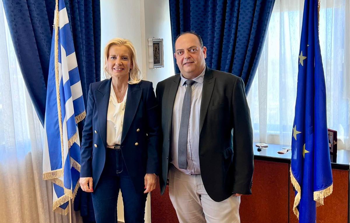 Στην γ.γ της Αποκεντρωμένης Διοίκησης Θεσσαλίας  Στ. Ελλάδας ο πρόεδρος του τοπικού ΤΕΕ