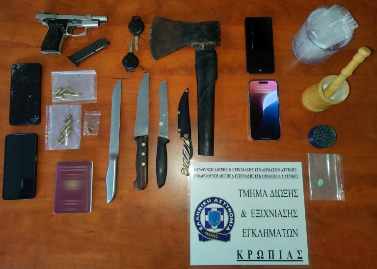 Εξιχνιάστηκε η επίθεση με πυροβολισμούς σε σπίτι στο Κορωπί  Συνελήφθη 39χρονος