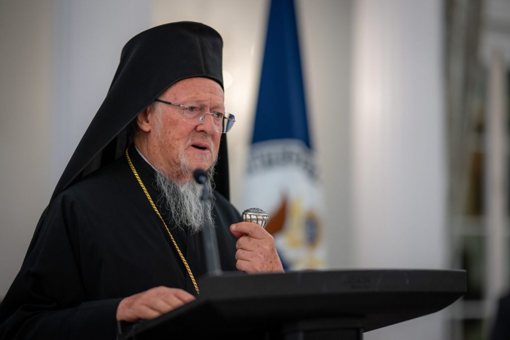 ΗΠΑ: Στο Καπιτώλιο ο Οικουμενικός Πατριάρχης  Υποδοχή από τον πρόεδρο της Βουλής, Μάικ Τζόνσον