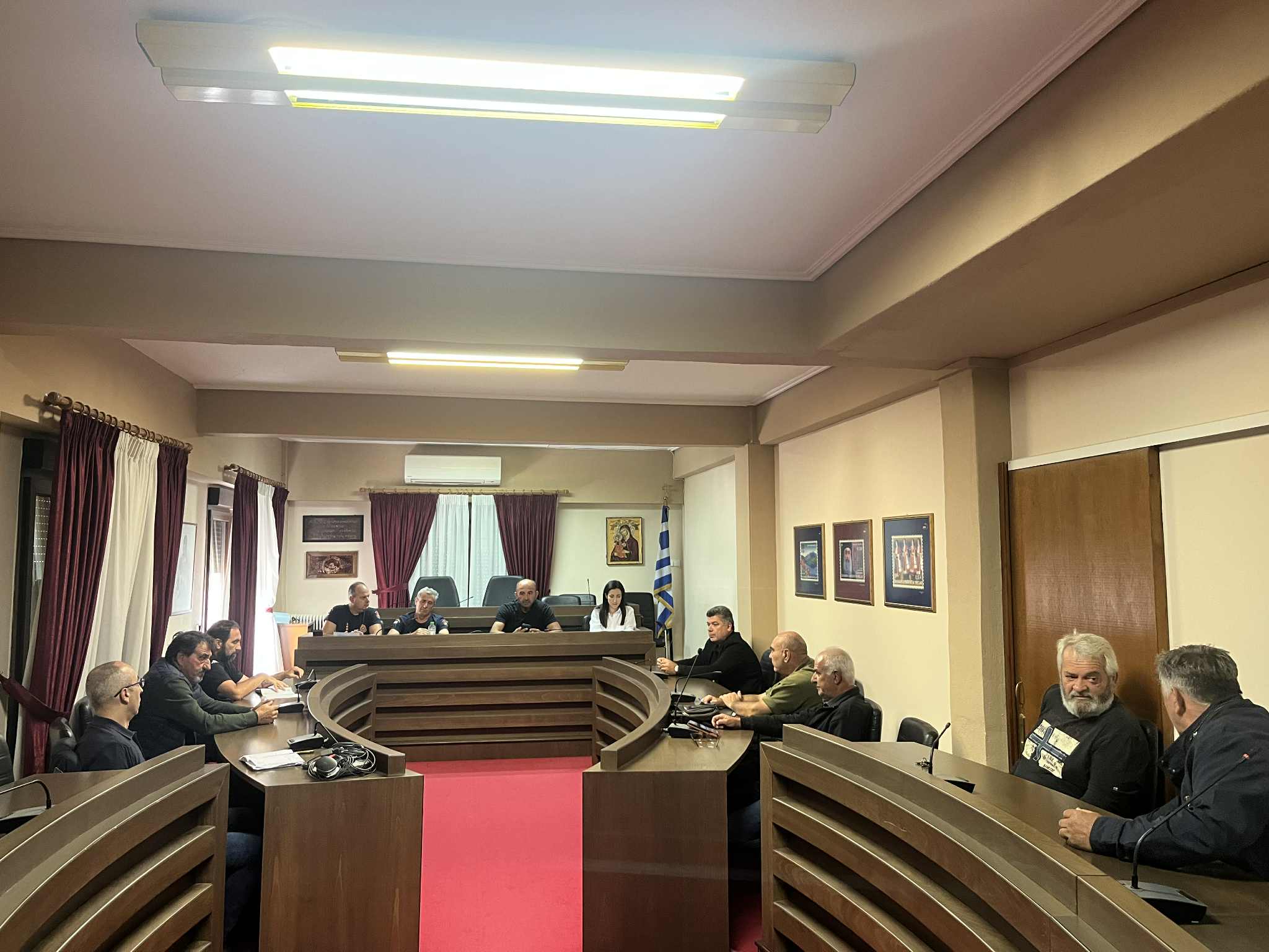 Δήμος Μουζακίου: Σε ετοιμότητα για την κακοκαιρία  Έκτακτη συνεδρίαση του Συντονιστικού Οργάνου Πολιτικής Προστασίας