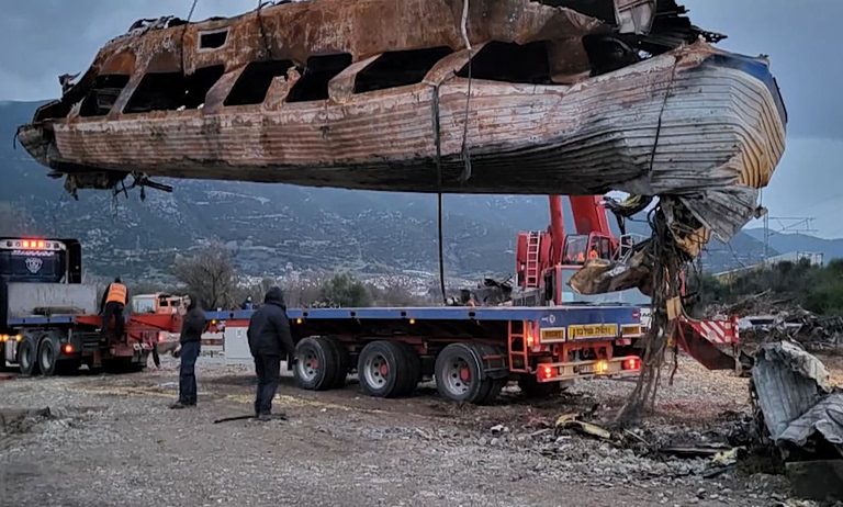 Τέμπη: Αυτό είναι το υλικό