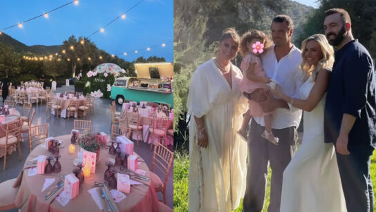 Ιωάννα Μαλέσκου & Κωνσταντίνος Δανιάς: Η ιδιαίτερη μπομπονιέρα της βάφτισης της κόρης τους  Νέα στιγμιότυπα από τη δεξίωση