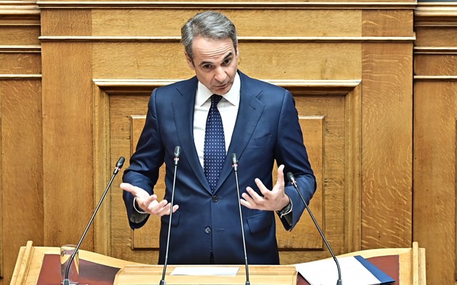 Στον αγιασμό για την έναρξη της νέας Συνόδου της Βουλήςο Κ. Μητσοτάκης