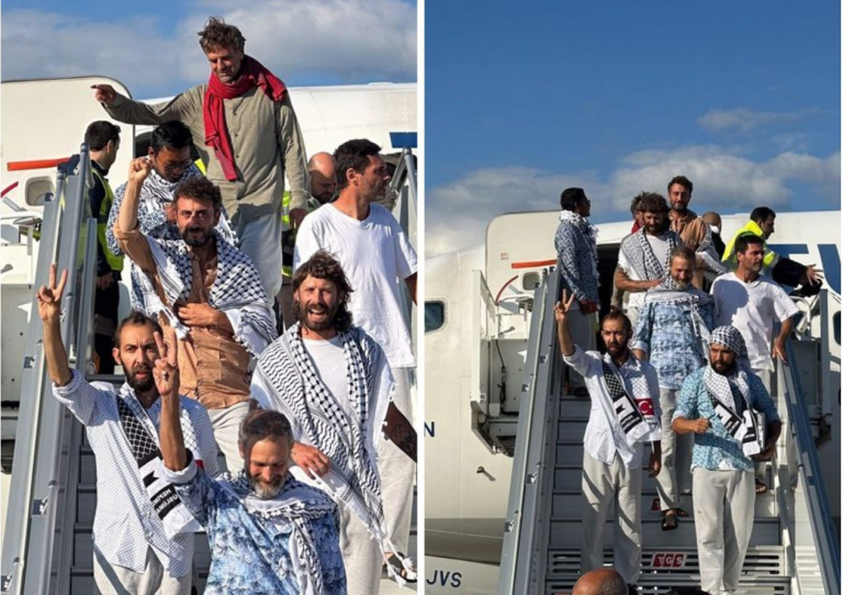 Global Sumud Flotilla: Στην Τουρκία απελάθηκαν 137 ακτιβιστές  Παραμένουν κρατούμενοι οι 27 Έλληνες